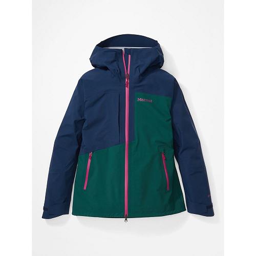 Marmot Rain Jacket Green NZ - Huntley Jackets Womens NZ5702394